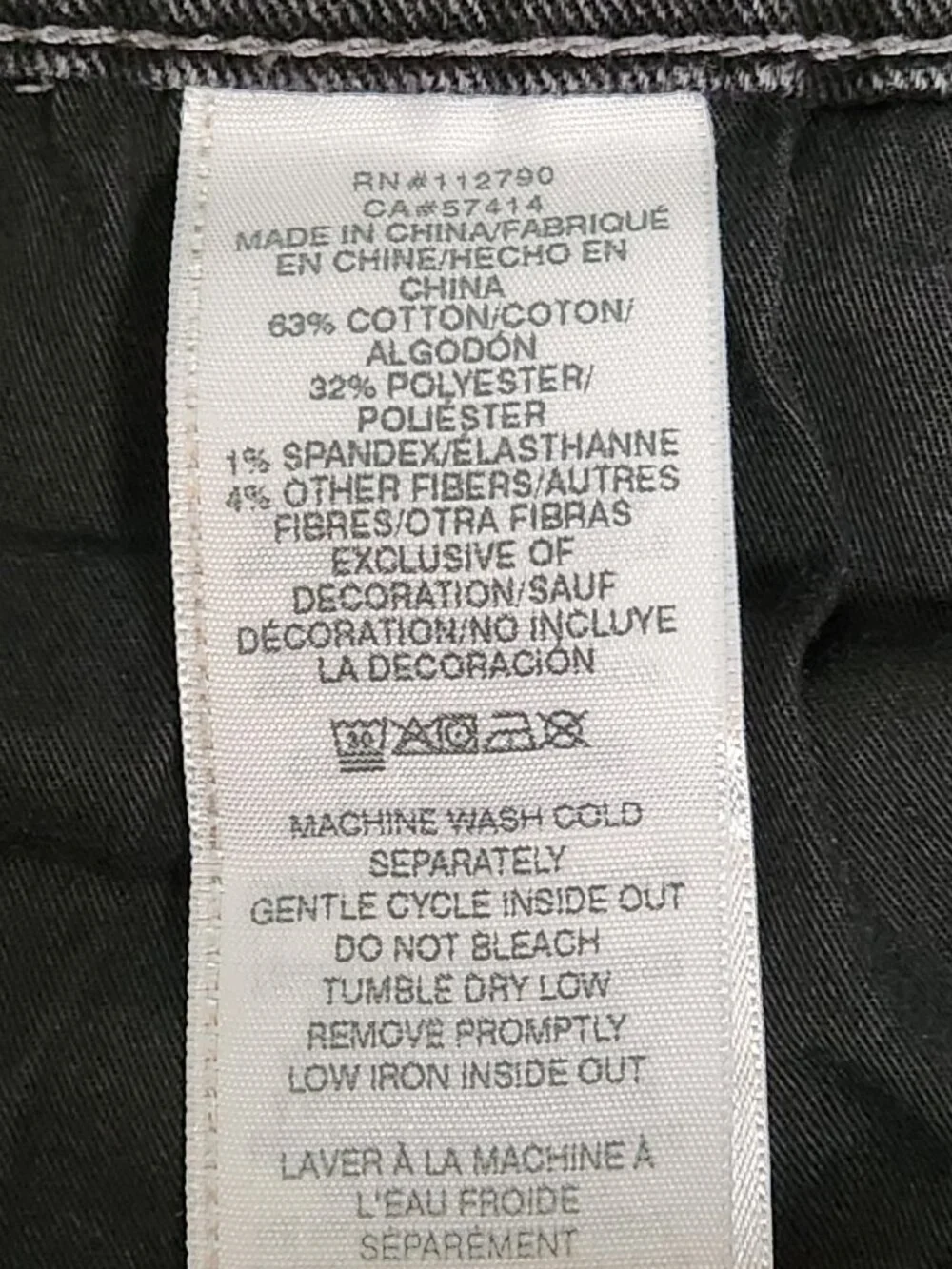 True Religion Brand Jeans Ricky Relaxed Straight Mens 36 Y2K Button Flap Black